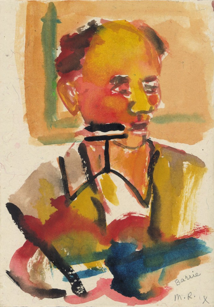 Barrie, 1998 (tempera, 18 x 12 cm)