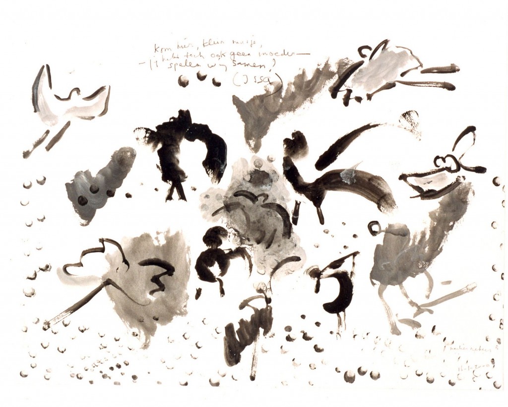 Haiku, 1993 (gemengde techniek op papier, 60 x 75 cm)