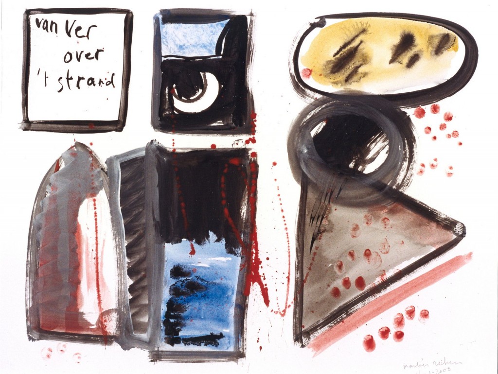Haiku, 2000 (gemengde techniek op papier, 72 x 86 cm)