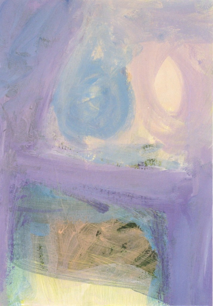 Licht, 2004-01 (acrylverf op papier, 52 x 42 cm)