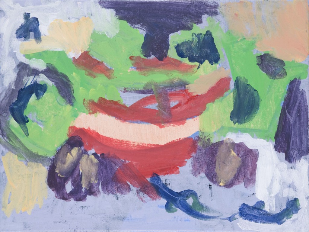 Oever, 2009 (acrylverf op linnen, 40 x 30 cm)