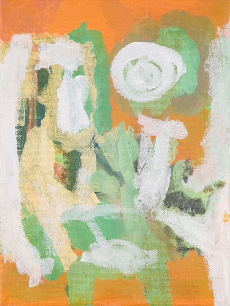 Voorjaar 2009, 2009 (acrylverf op linnen, 24 x 18 cm)