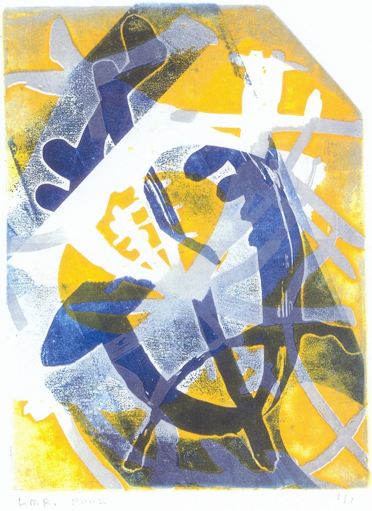 Vrijheid, 2002 (aquatint mono-print, 22,5 x 16,5 cm)