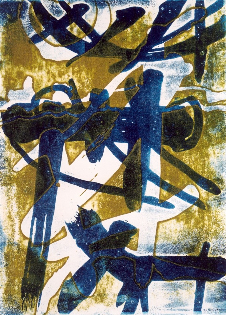 Winter, 2002 (aquatint mono-print, 30 x 24 cm)