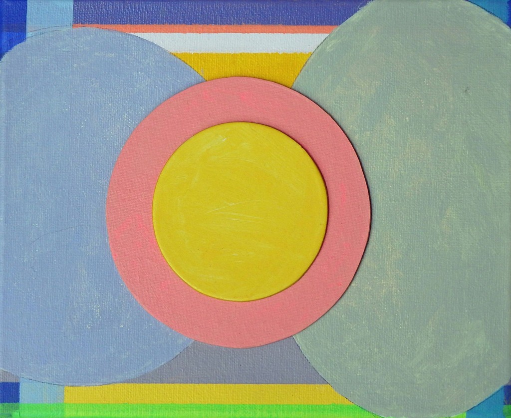 z..t., 2015 (acryl op linnen, 24 x 30 cm)
