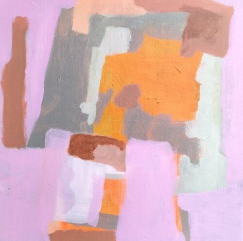 Compositie nr. 79, acryl op linnen, 40 x 40 cm (2024)