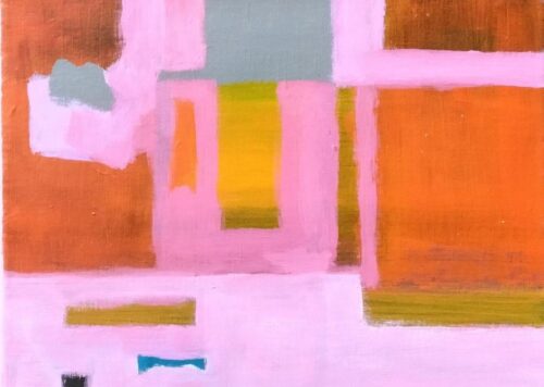 Compositie nr. 78, acryl op linnen, 30 x 40 cm (2024)