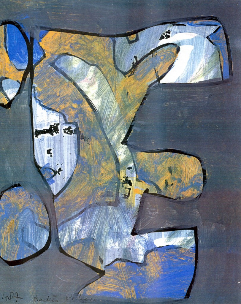 Pelgrim, 1987-03 (gouache, 50 x 70 cm)