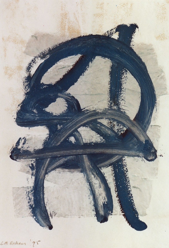 zonder titel, 1995-01 (gouache, 36 x 27 cm)