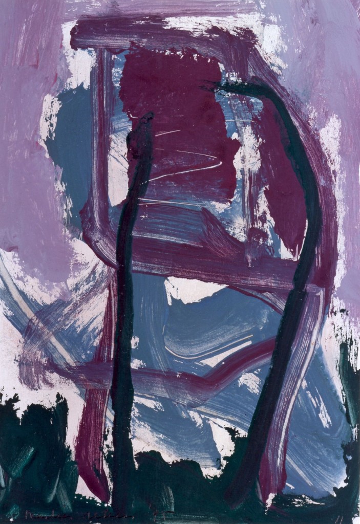 zonder titel, 1995-04 (gouache, 42 x 36 cm)