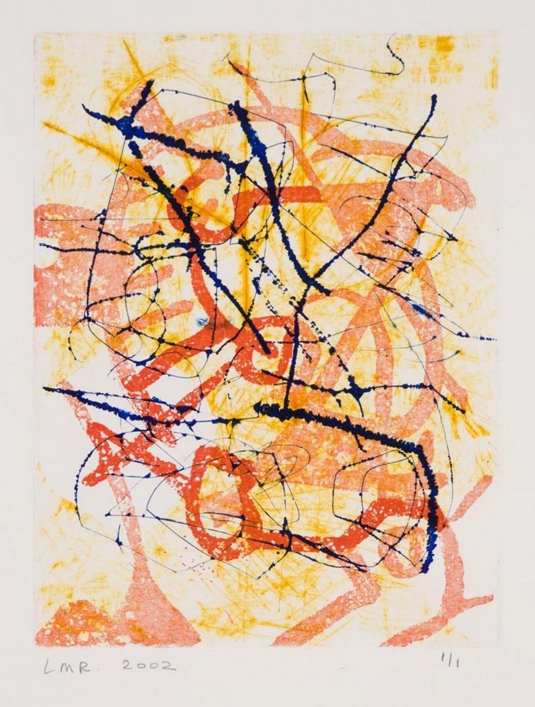 Zoektocht, 2002-02 (ets-aquatint monoprint, 57 x 47 cm)