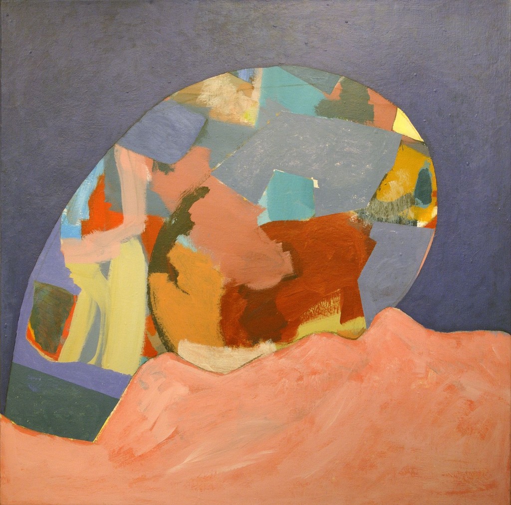 zonder titel, 2007-10 (acrylverf op linnen, 100 x 100 cm)