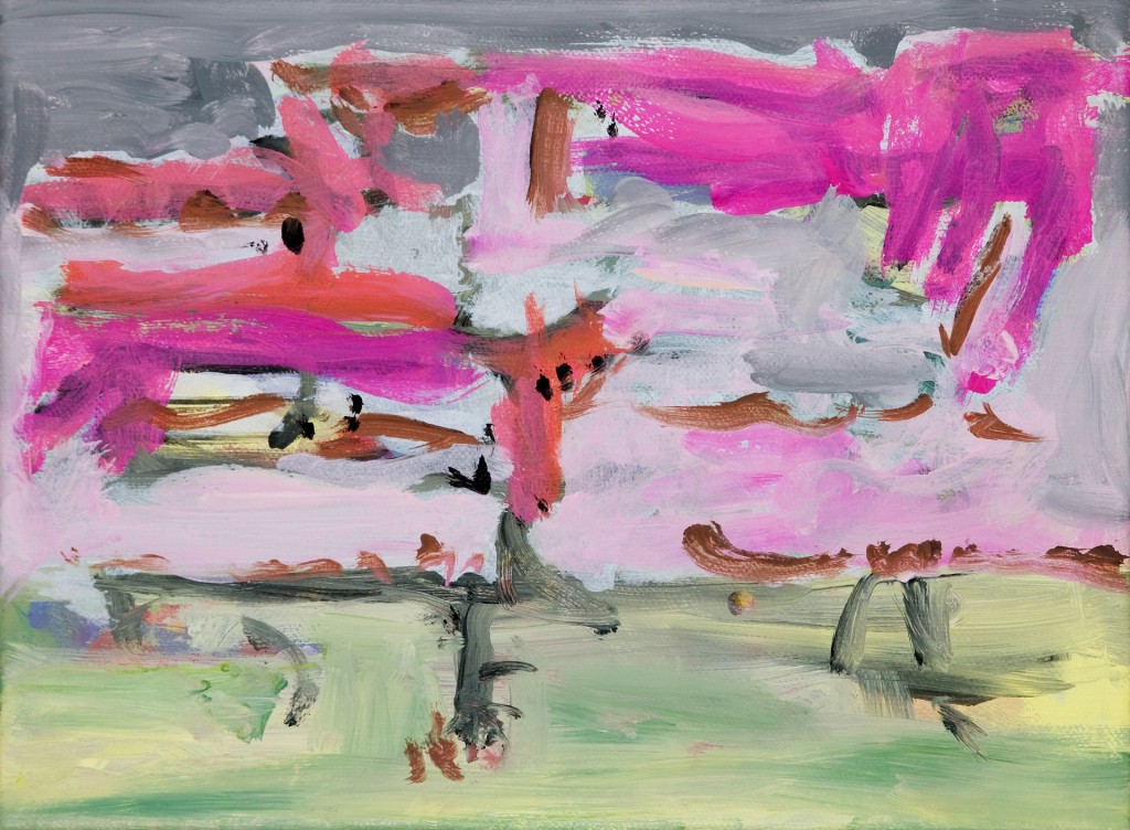 zonder titel, 2009-03 (acrylverf op linnen, 18 x 24 cm)